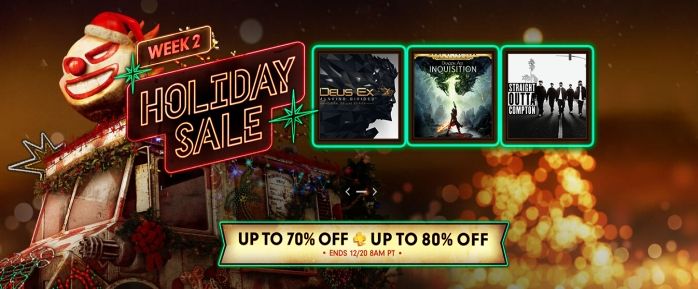 PlayStation Store Holiday Sale Week 2 Deals Announced