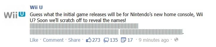 Nintendo Facebook Nintendo Teases Announcement of Announcement On Facebook