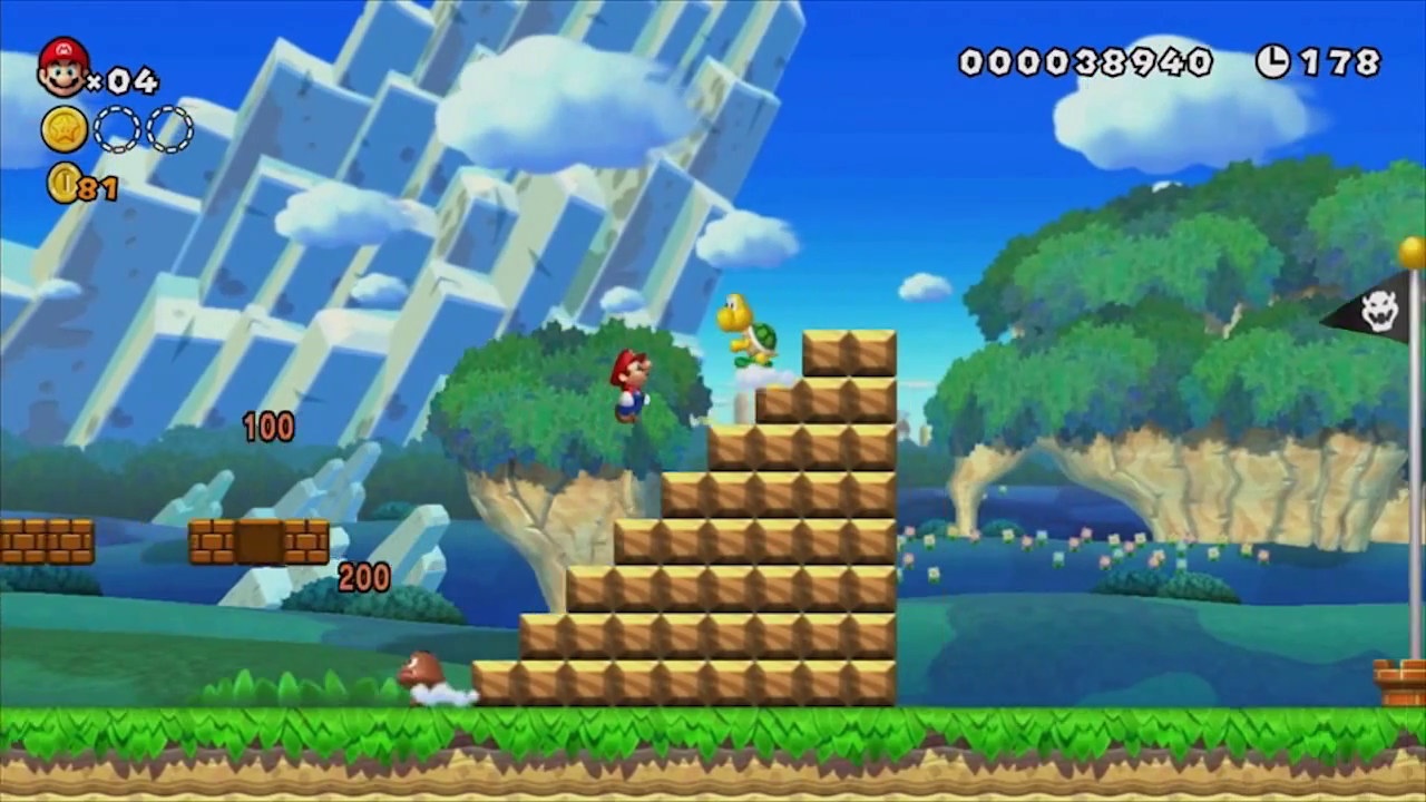 New super mario bros u clearance gameplay