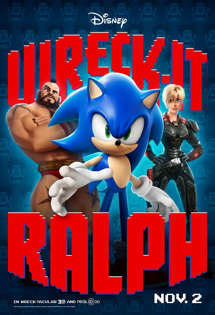 New Wreck-It Ralph Posters Feature Video Game Legends