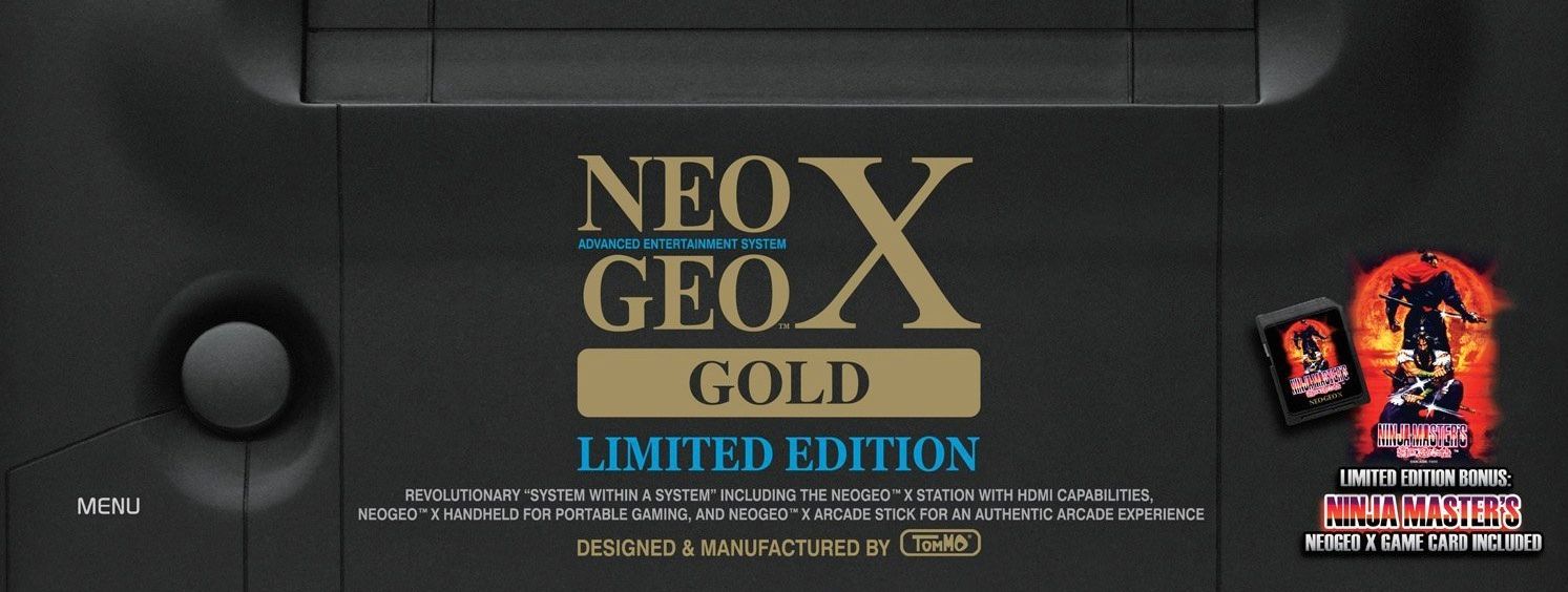 NeoGeo X Gold Limited Edition Down to 130 on Amazon