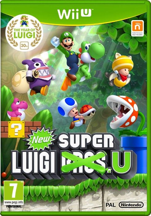 New Super Luigi U Boxart