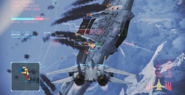 New Ace Combat Infinity Teaser Gives First Glimpse of Game in Action