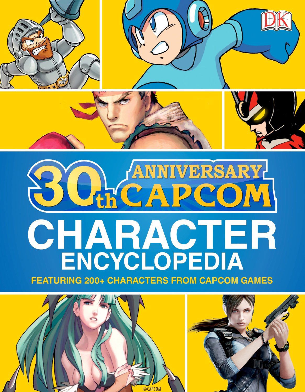 Capcom's 30th Anniversary Character Encyclopedia Shows the