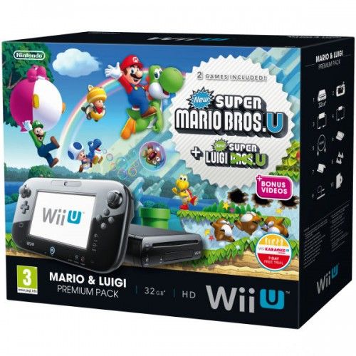 Wii U Deluxe Set-Mario&amp;Luigi