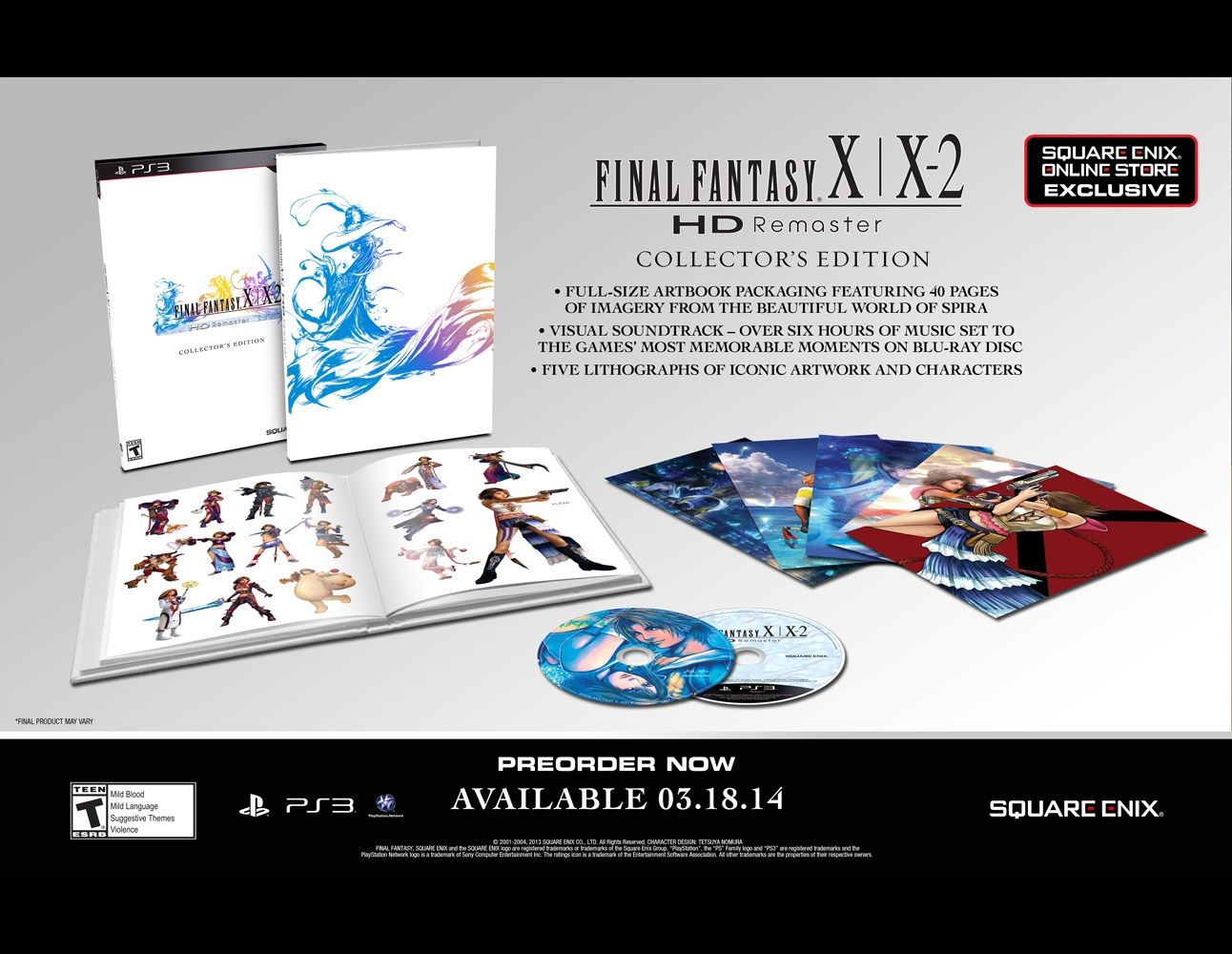 Final Fantasy X_X-2 HD Remaster Collectors Edition