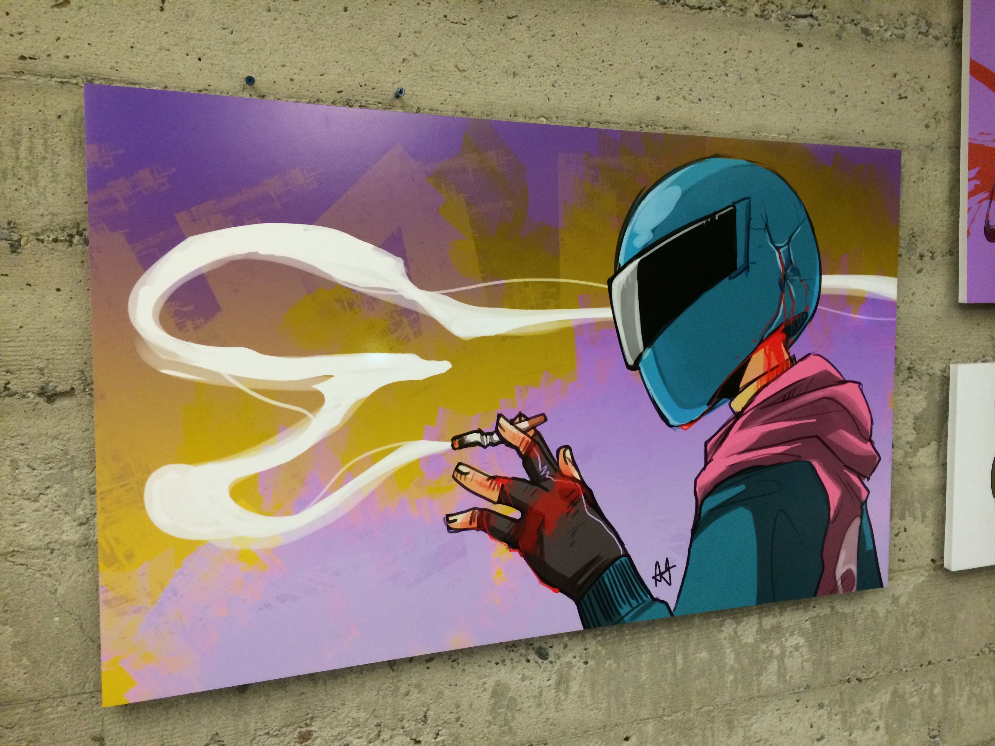 A Look Inside the Hotline Miami Art Gallery