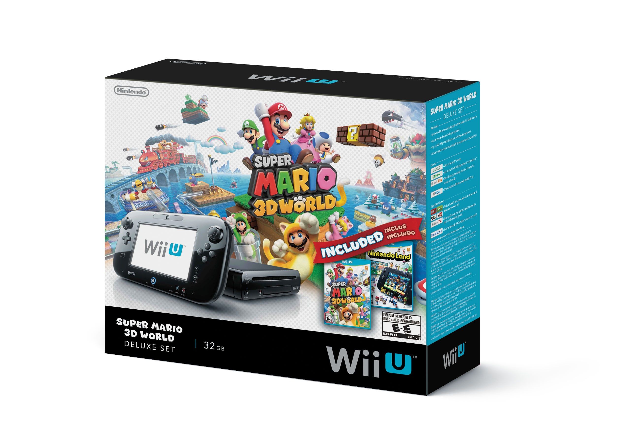 Wii U Mario 3D World Fall 2014 Bundle