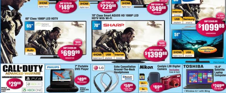 Call of Duty: Advanced Warfare $30 at BrandsMart USA