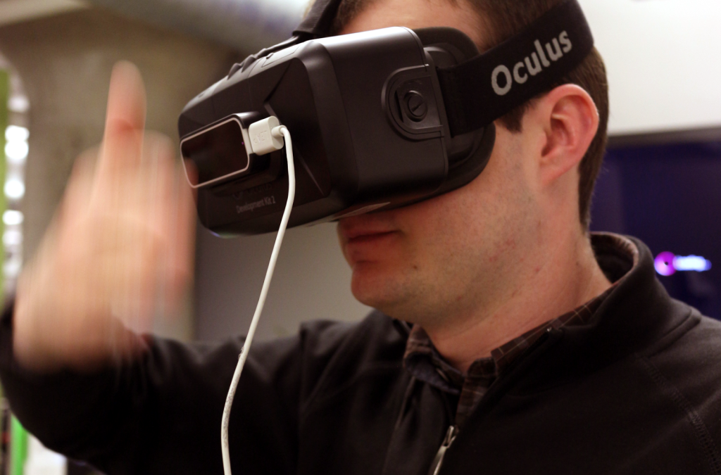 Now You Can Switch Realities With a Swipe of Your Hand
