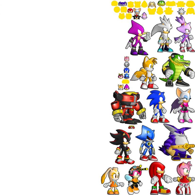 The Full Cast of Playable Characters in Sonic Runners
