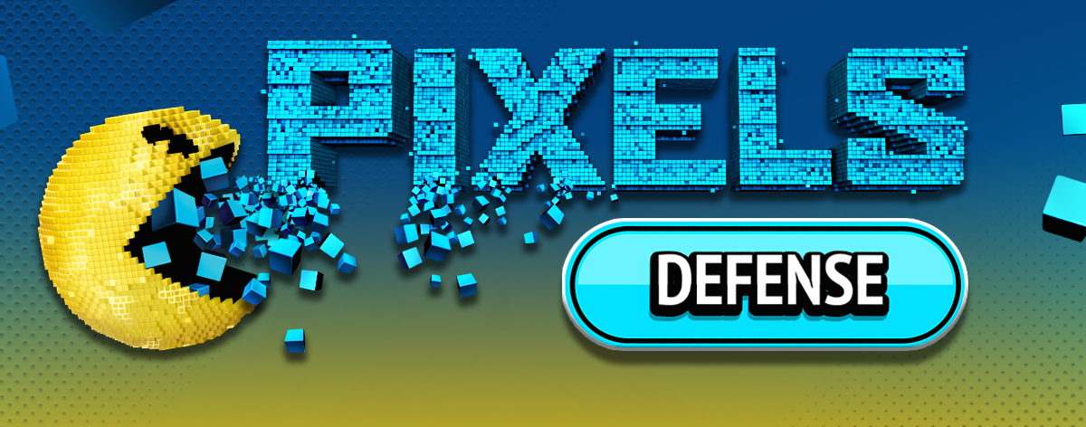 Bandai Namco Release Pixels Defense, Includes Pac-Man and Adam Sandler