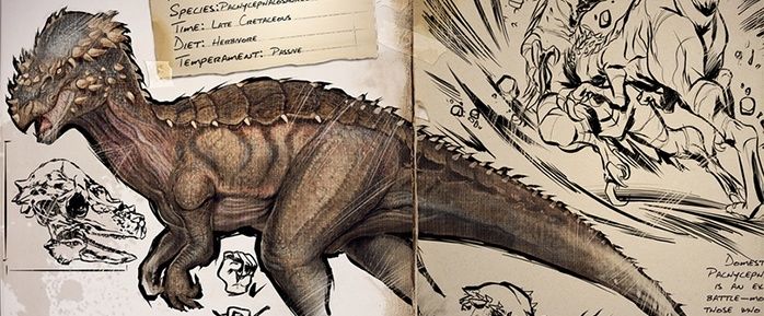 The Pachycephalosaurus Joins ARK: Survival Evolved