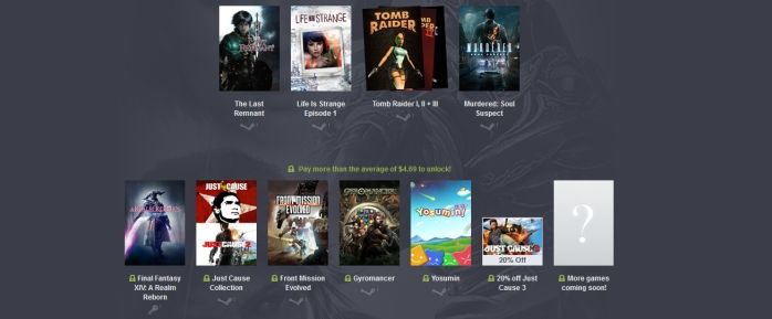 Humble Square Enix Bundle 3 Now Available