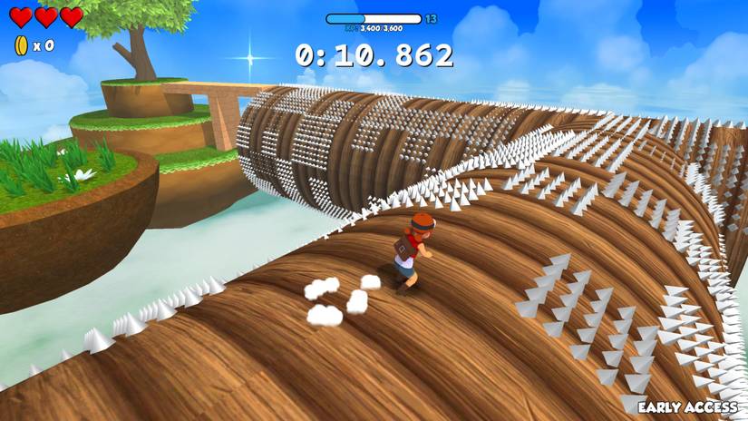 A World of Platforming Adventure Under Construction in Poi