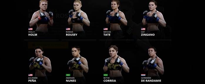EA Sports UFC 2 Roster Revealed