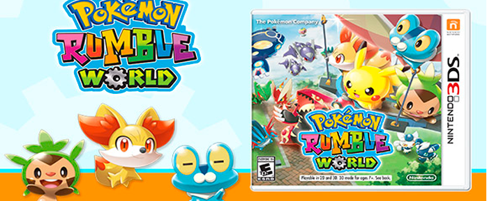 Pokémon Rumble World Hits North American Retail Stores