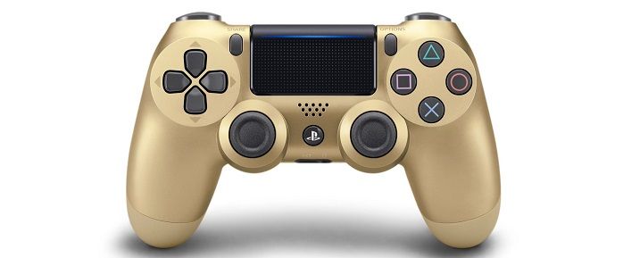 Dualshock ps4 best sale gold