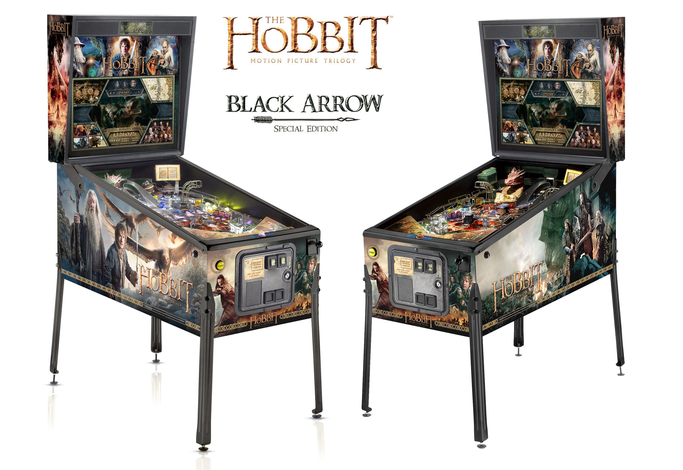 Jersey Jack's The Hobbit Pinball Getting UltraFancy Black Arrow Edition