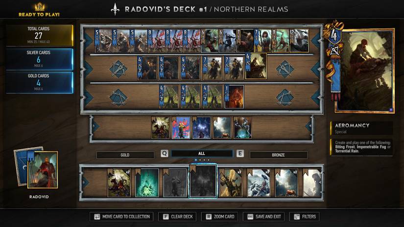 Gwent Rows First Month of GWENT's Closed Beta is Going Strong