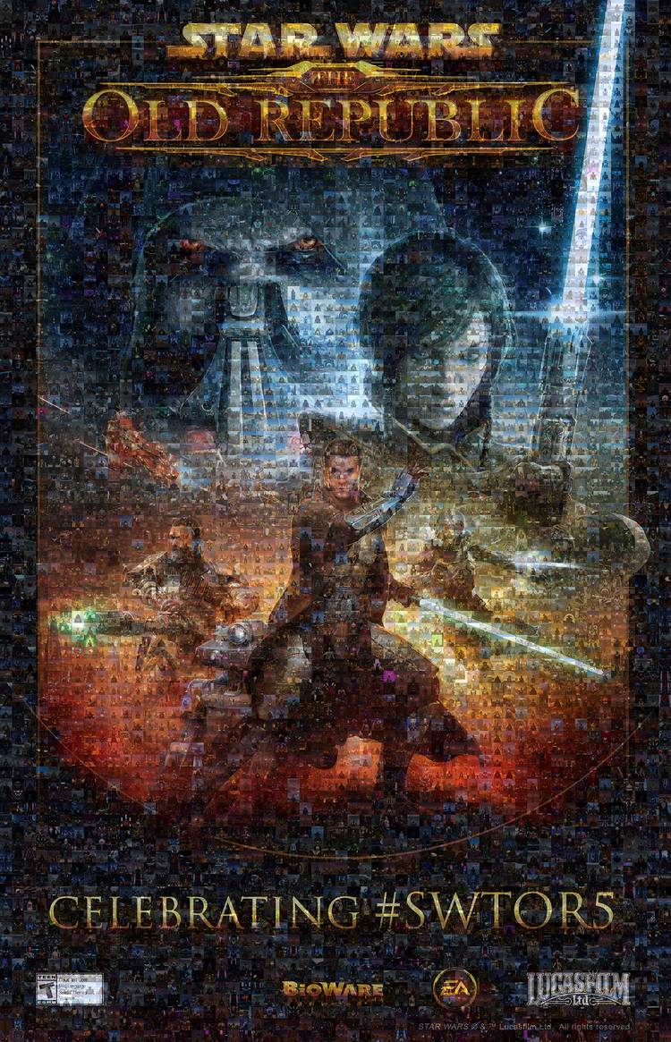 SWTOR Accolades Trailer Opens Up 5-Year Anniversary Celebration