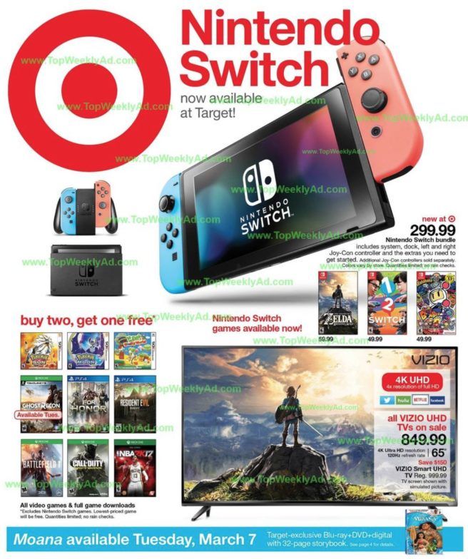 Target b2g1 games discount