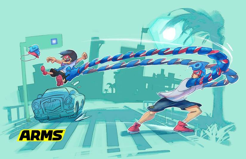 ARMS - New Official Art, Alternate Colors and Weapon Details