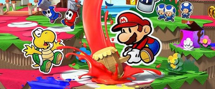 The Sticky, Paint-Soaked Fall of Paper Mario