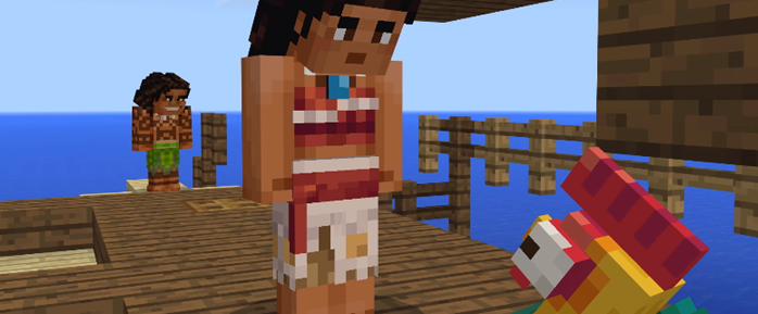 Moana, Master Chief and More Come to Minecraft