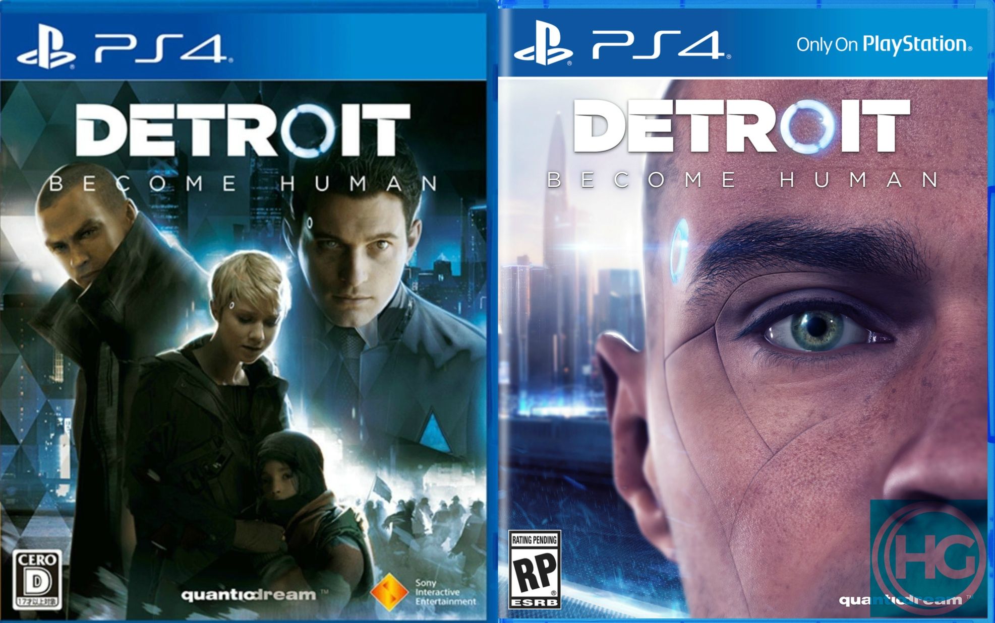 Japanese Box Art for Detroit: Become Human Trumps North American Cover