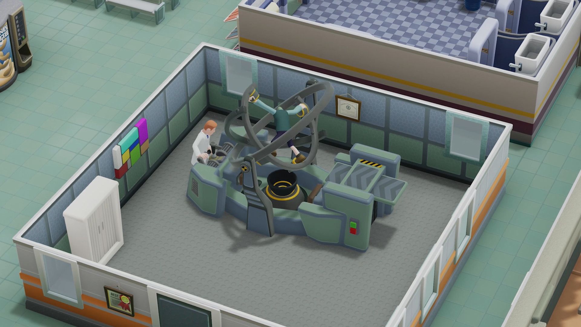 Two Point Hospital - Review Screen 3