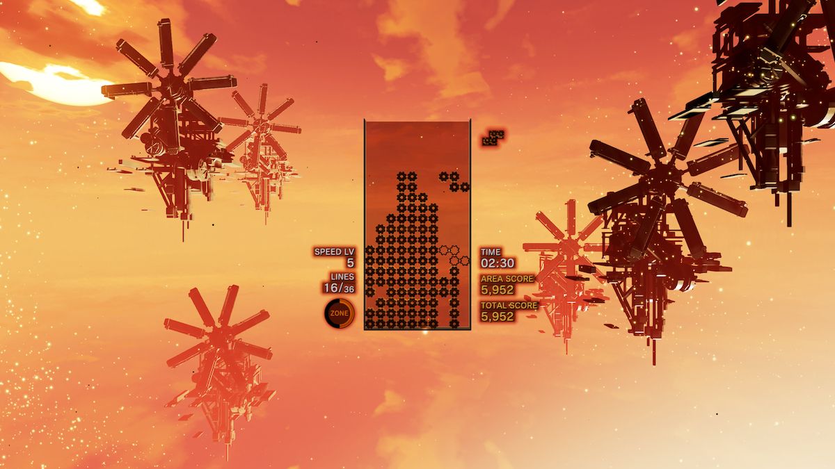 Tetris Effect Review Screenshot