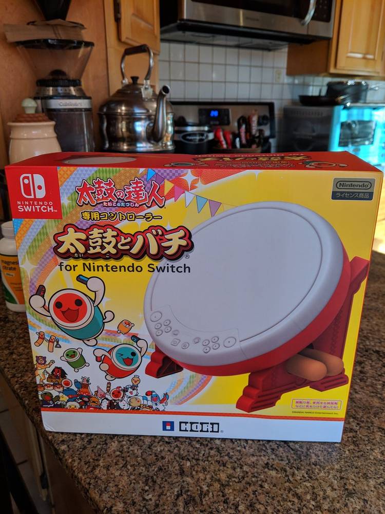 A Look into HORI's Taiko No Tatsujin Drum Peripheral for Nintendo Switch