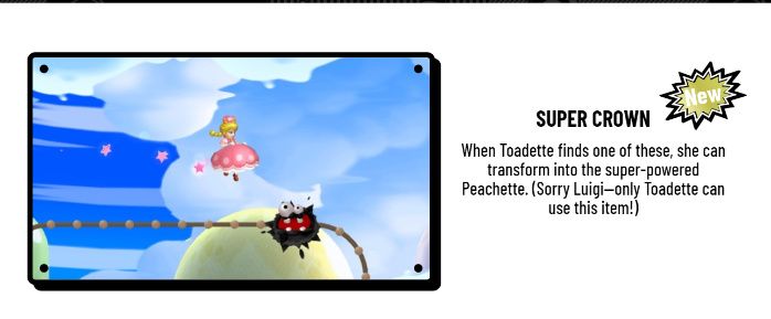 Am I too late?, Peachette / Super Crown