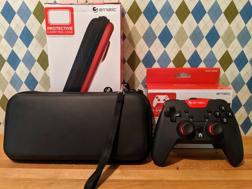 Review: Ematic Protective Carrying Case, Wireless N-Switch Controller