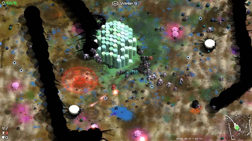 Devader Laying Waste With a Giant Twin-Stick Mech in Devader Steam Release