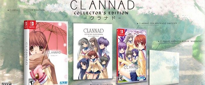 Clannad Physical Edition Coming to Switch from Limited Run Games