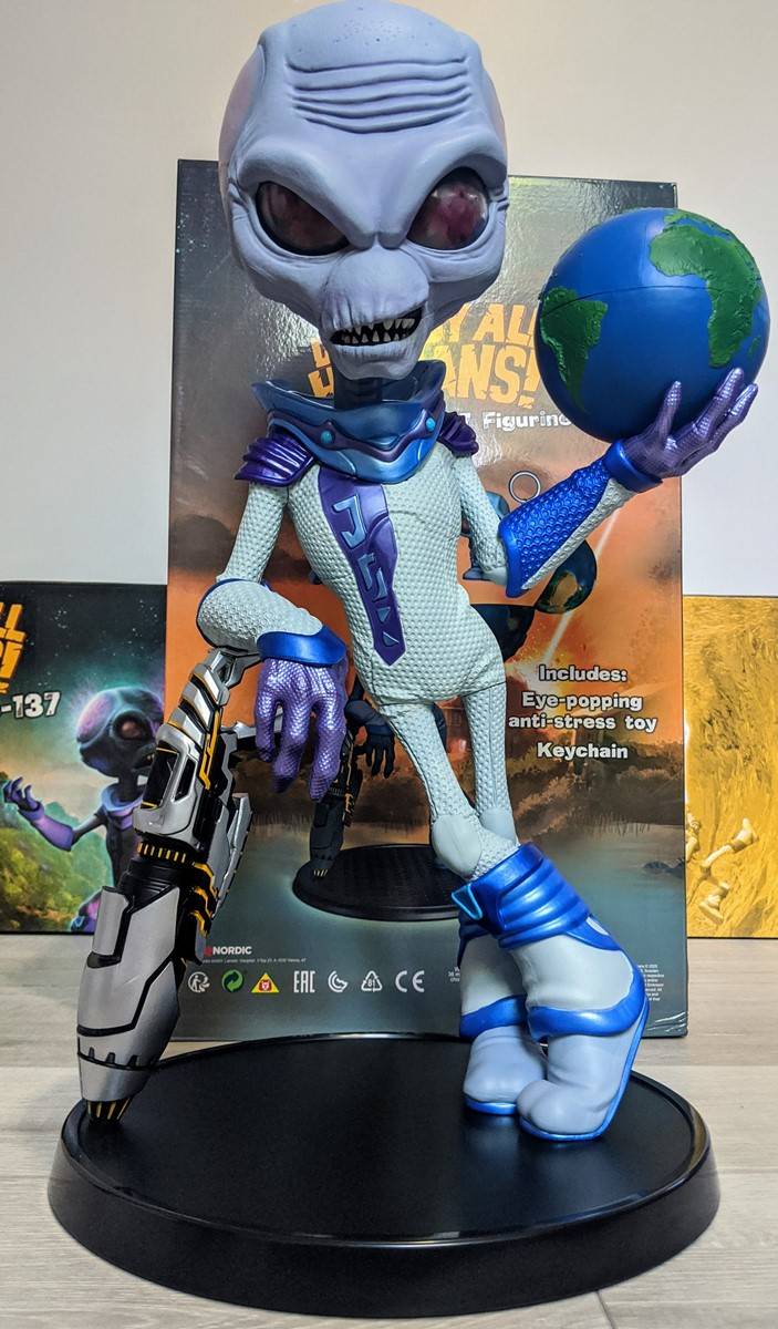 Crypto Stress Toy And Keychain Included Destroy All Humans Crypto Statue  Puzzle Destroy All Humans! Crypto-137 Figurine Destroy All Humans Crypto  Statue Codes Video Game Statue Collectible