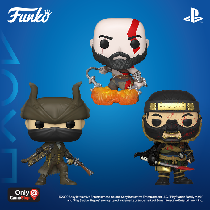 Funko Announces a Trio of PlayStation Character Pop!s