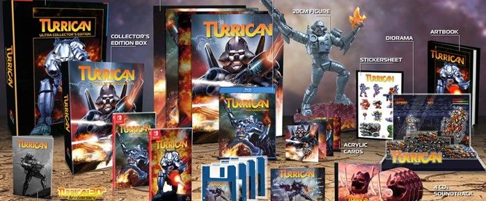 Two Turrican Collector's Editions Available for Pre-Order