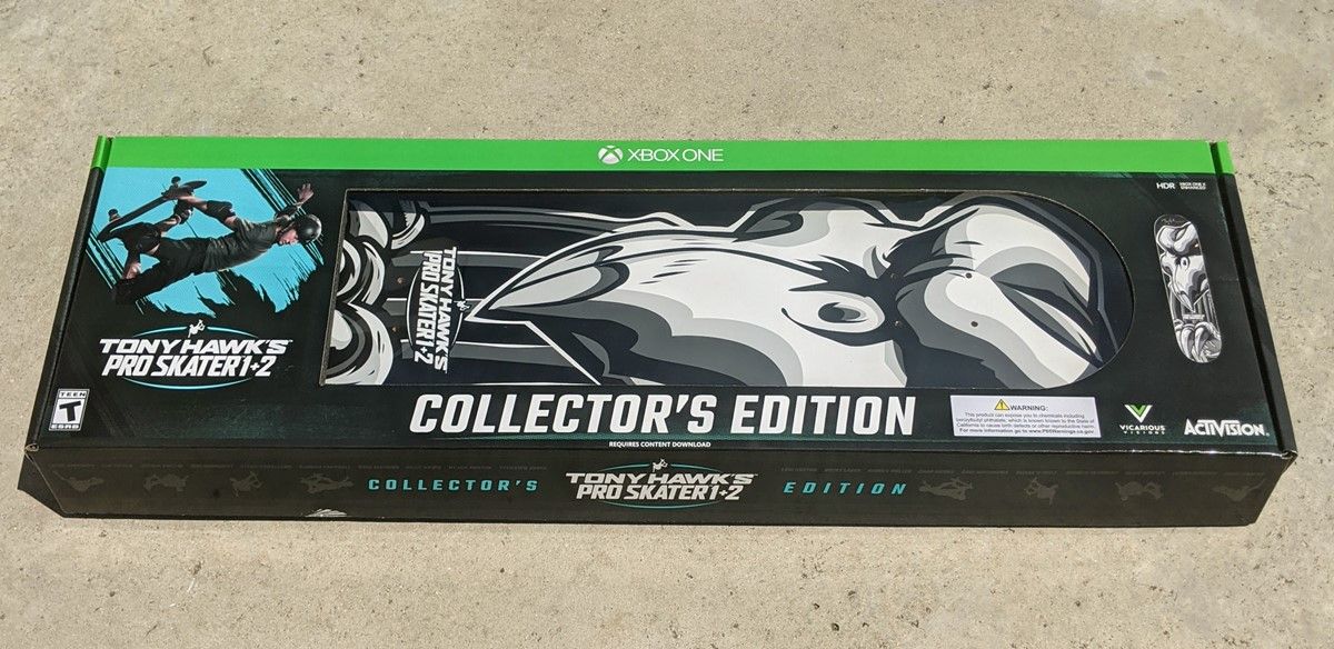 Collector's Cabinet: Tony Hawk's Pro Skater 1 + 2 Collector's Edition