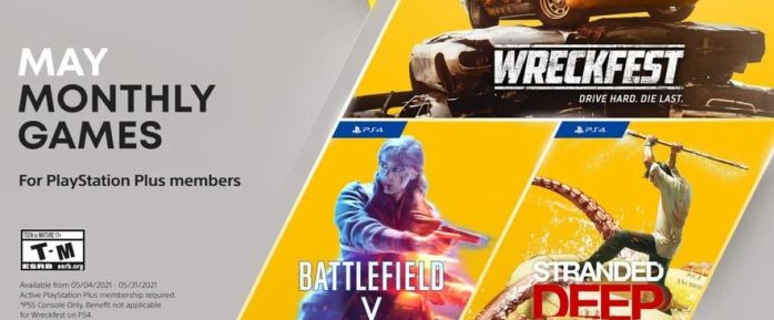 May 2021 PlayStation Plus Games Announced