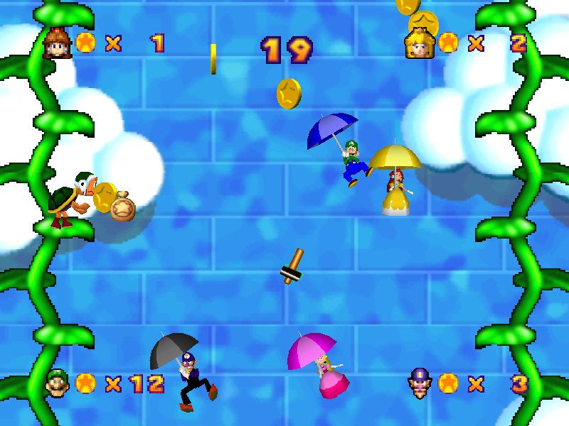 Mario Party 3 - Parasol Plummet