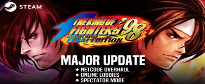 King of Fighters'98 Ultimate Match Gets Major Update on Steam