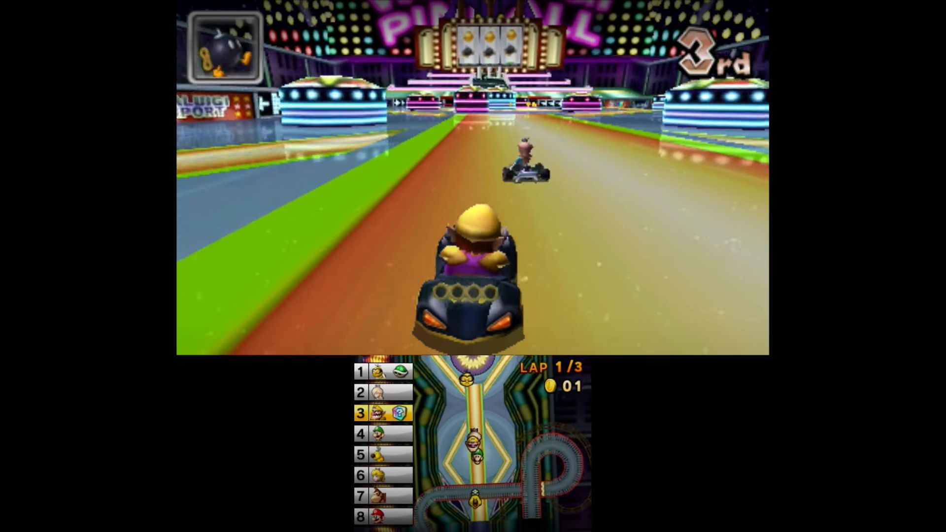 Mario Kart DS - Waluigi Pinball