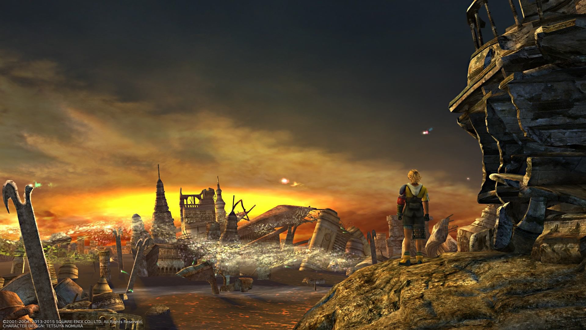 Final Fantasy X HD - Tidus in Wastelands