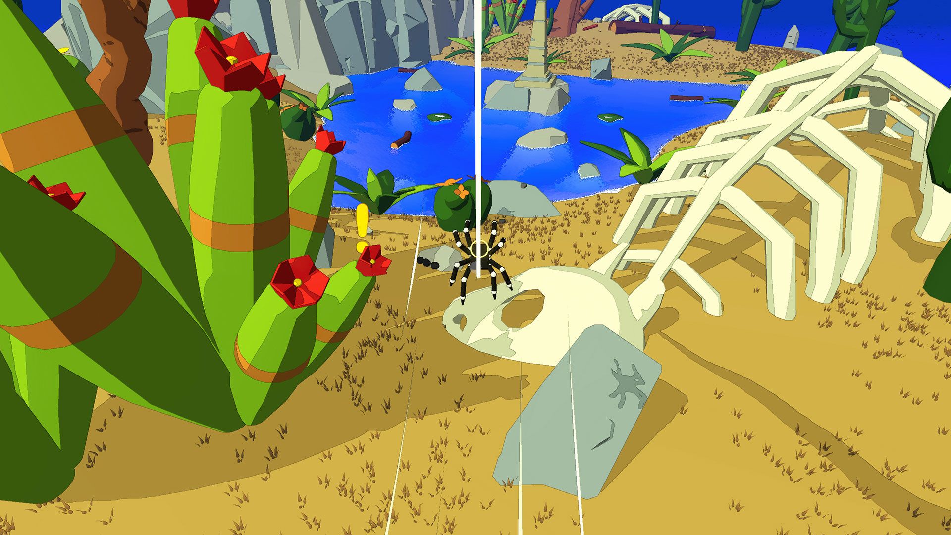 Doing Whatever a Spider Can in A Webbing Journey Demo