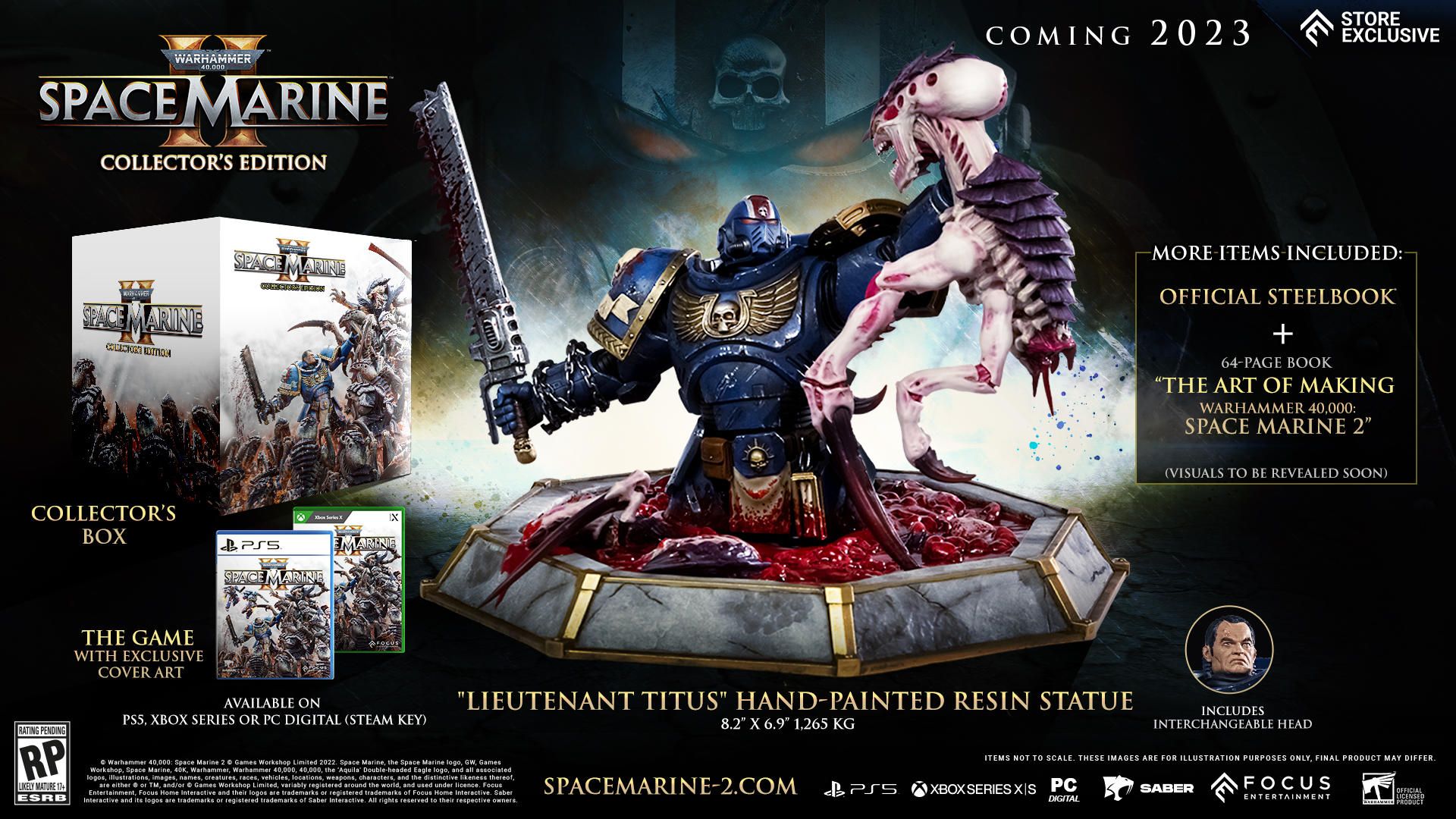 Warhammer 40k: Space Marine 2 Collector's Edition Goes Up For Pre-Order