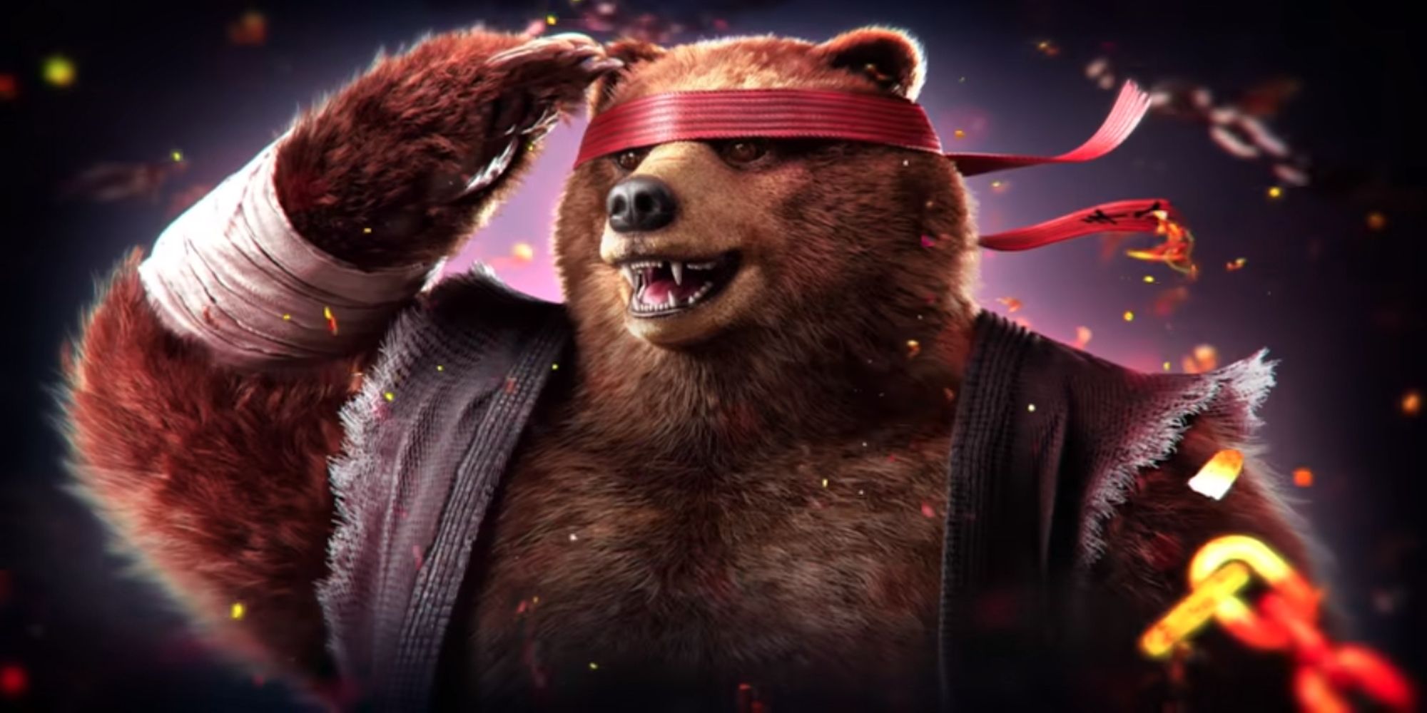 Kuma Revealed in Tekken 8 Trailer