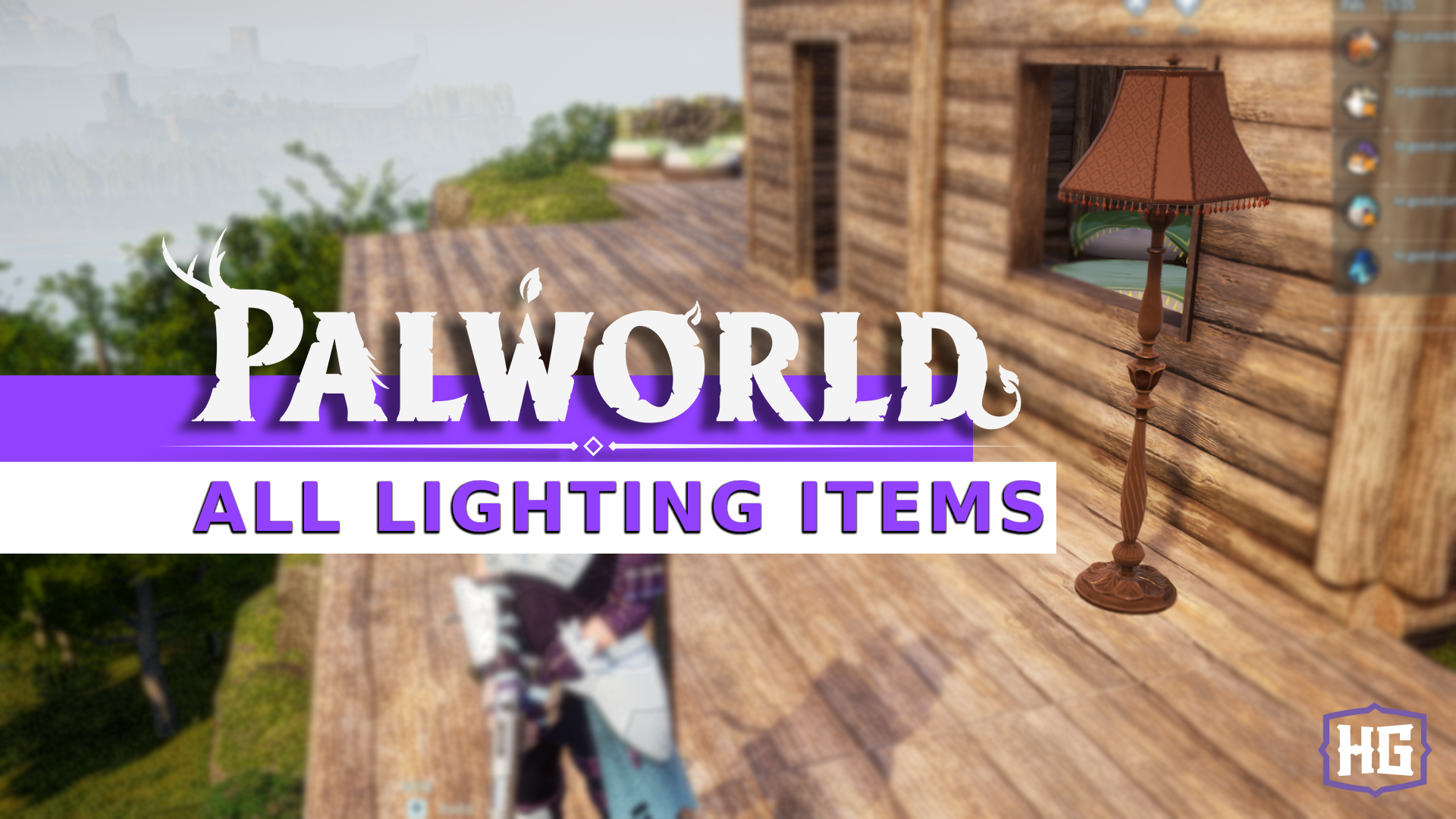 All Lighting Items | Palworld